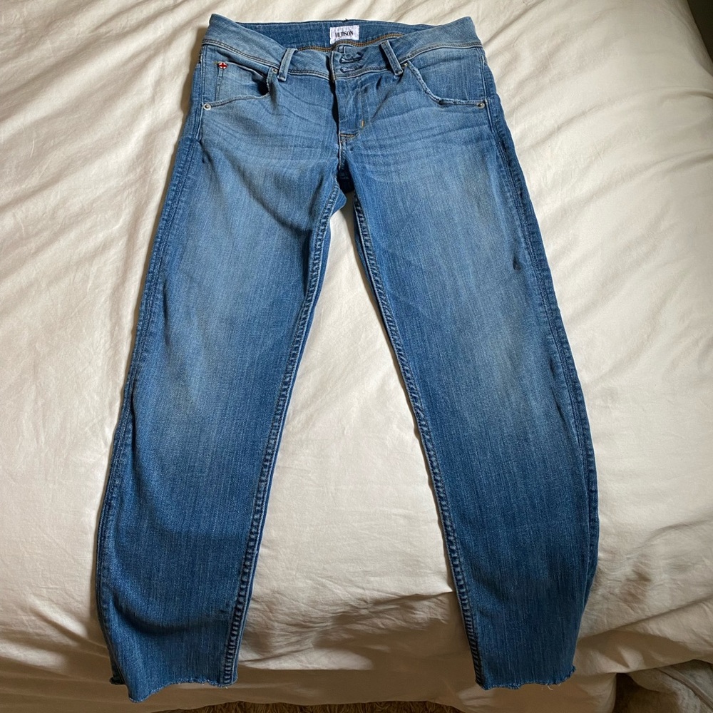 Hudson Cropped Jeans